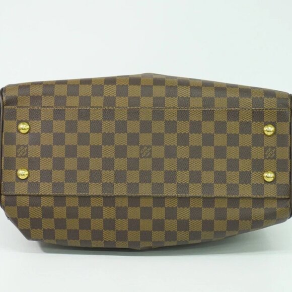 Louis Vuitton Trevi GM N51998 Damier Ebene Canvas 2way Shoulder Handbag Brown - Picture 8 of 10